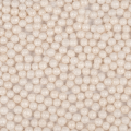 Pabarstukai -  mini perlai balti (~4mm), 60 g, On Cake