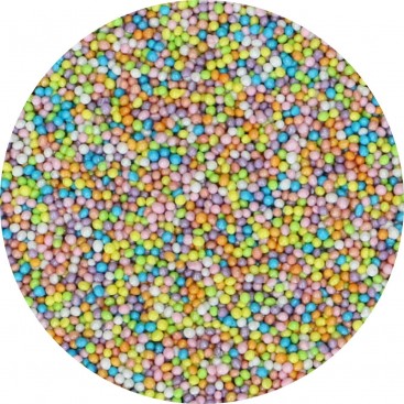 Посыпка – мелкие разноцветные блестящие жемчужины (Nonpareils), 80 г, FunCakes