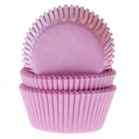 Бумажные формы для кексов - светло-розовый (Light Pink), HOM (50 шт.)