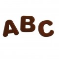 Raides ABC - silikoninė formelė Silikomart Choco ABC
