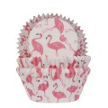 HOUSE OF MARIE BAKING CUPS FLAMINGO PK/50