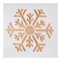 Snowflake stencil (65mm) Culpitt