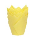 House of Marie Muffin Cups Tulip Yellow pk/36
