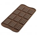 Silikoninė formelė šokoladui "Mini šokolado plytelė", Silikomart
