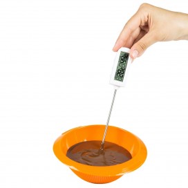 Цифровой силиконовый шпатель-термометр для шоколада