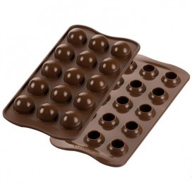 Silikoninė formelė šokoladui - Tartufino (Silikomart)