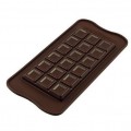 Silikoninė formelė šokoladui "Šokolado plytelė", Silikomart