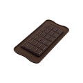 Silikoninė formelė šokoladui "Klasikinė šokolado plytelė", Silikomart