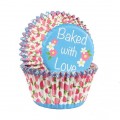Baked with Love Baking Case Flowers 25 pack