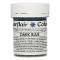 Пищевой краситель для шоколада - синий (Dark Blue), 35 г, Sugarflair