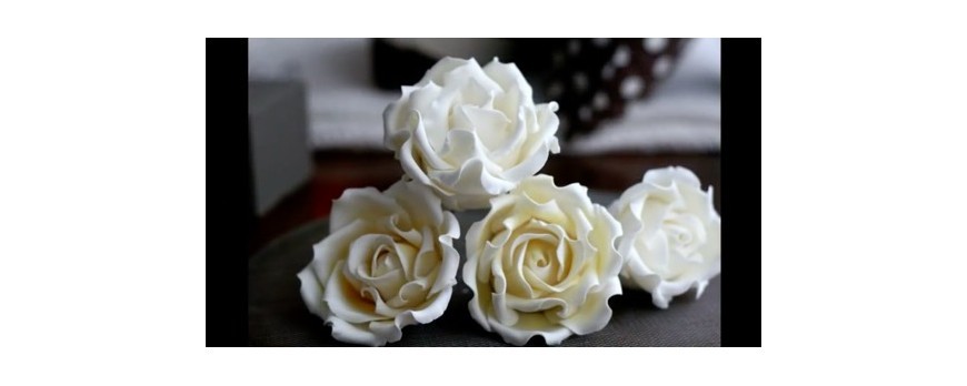 Cukrinės rožės (Gumpaste Roses)